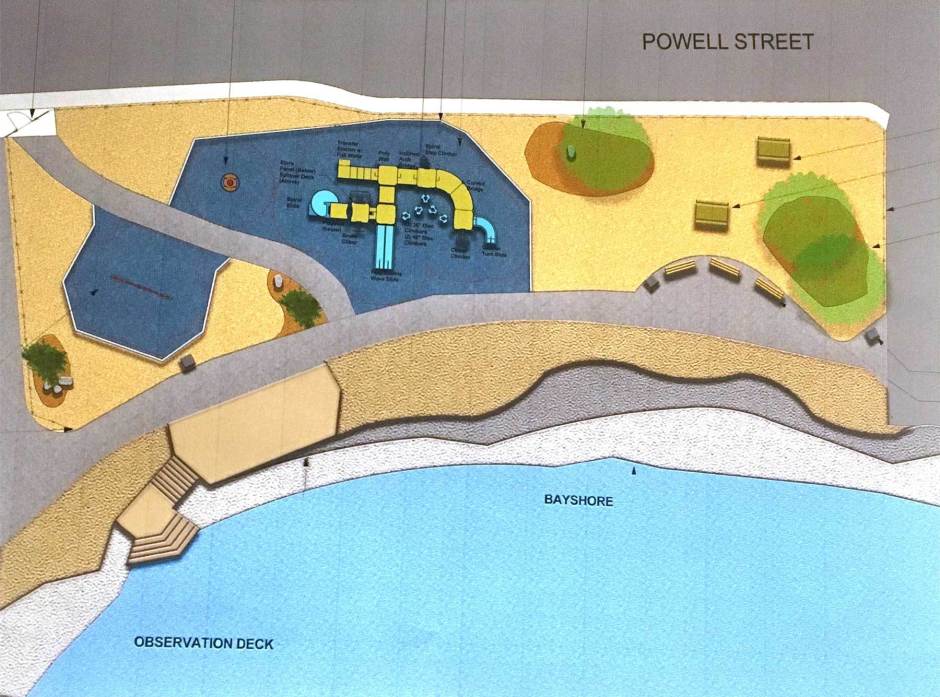 Diagram of Davenport Park Plan